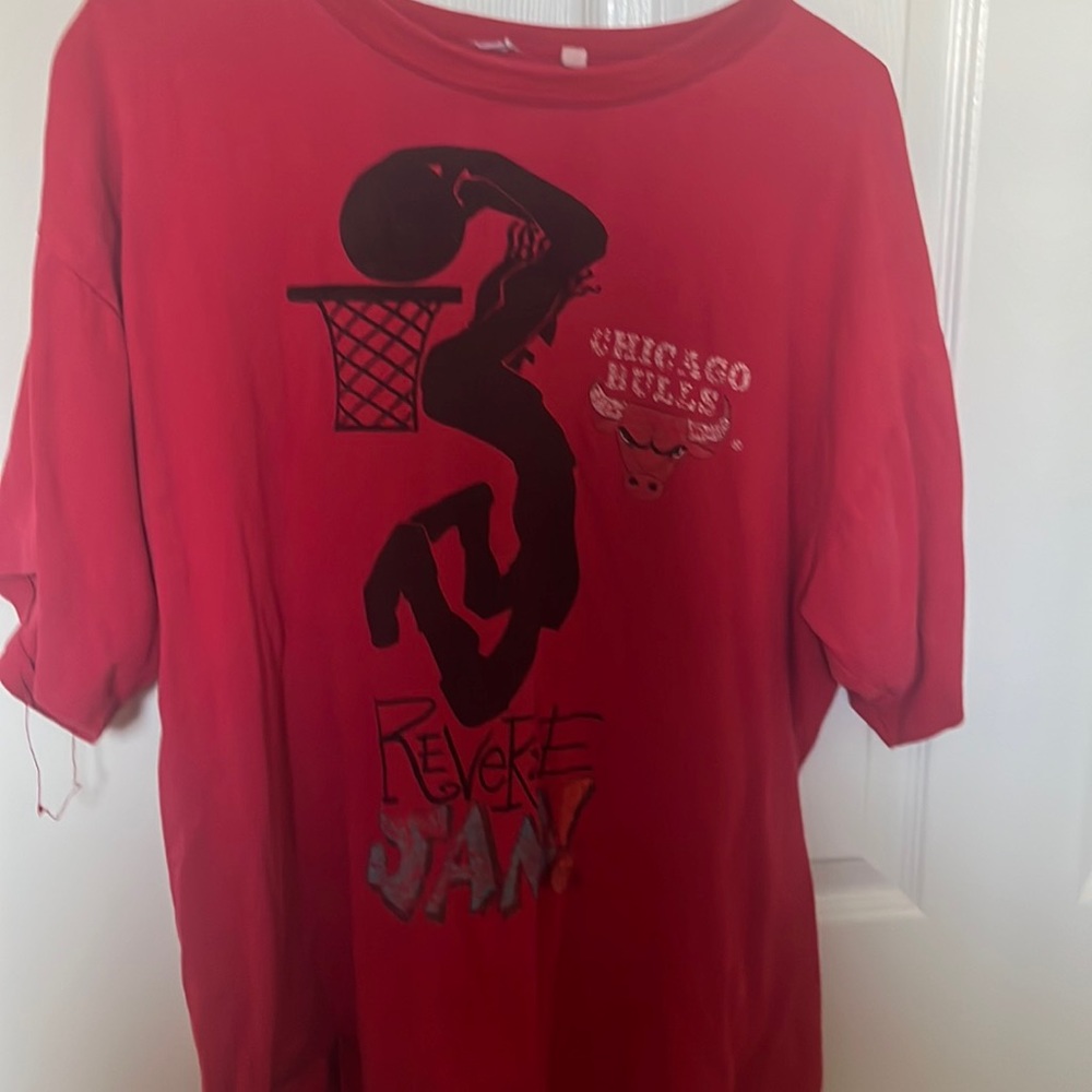VINTAGE Chicago Bulls x Space Jam T Shirt